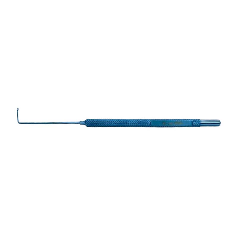 TB-108 Retinal Detachement Hook 1.5mm oval hole 
