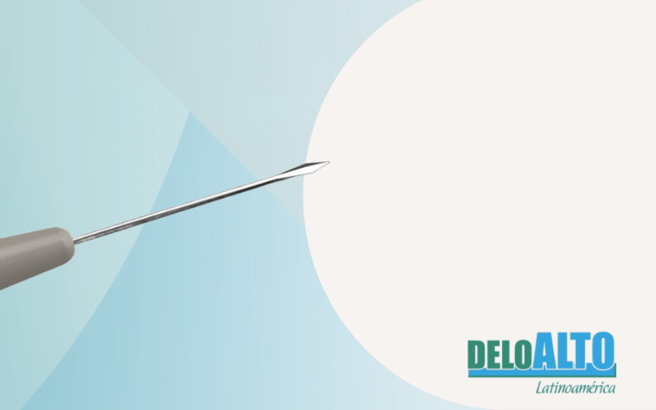 Side port micro incision knife, ANGLED 45°, with 1.2 mm width of 20°, (20MVR CJY-04-20G) 2nd Sght.  . Box of 5