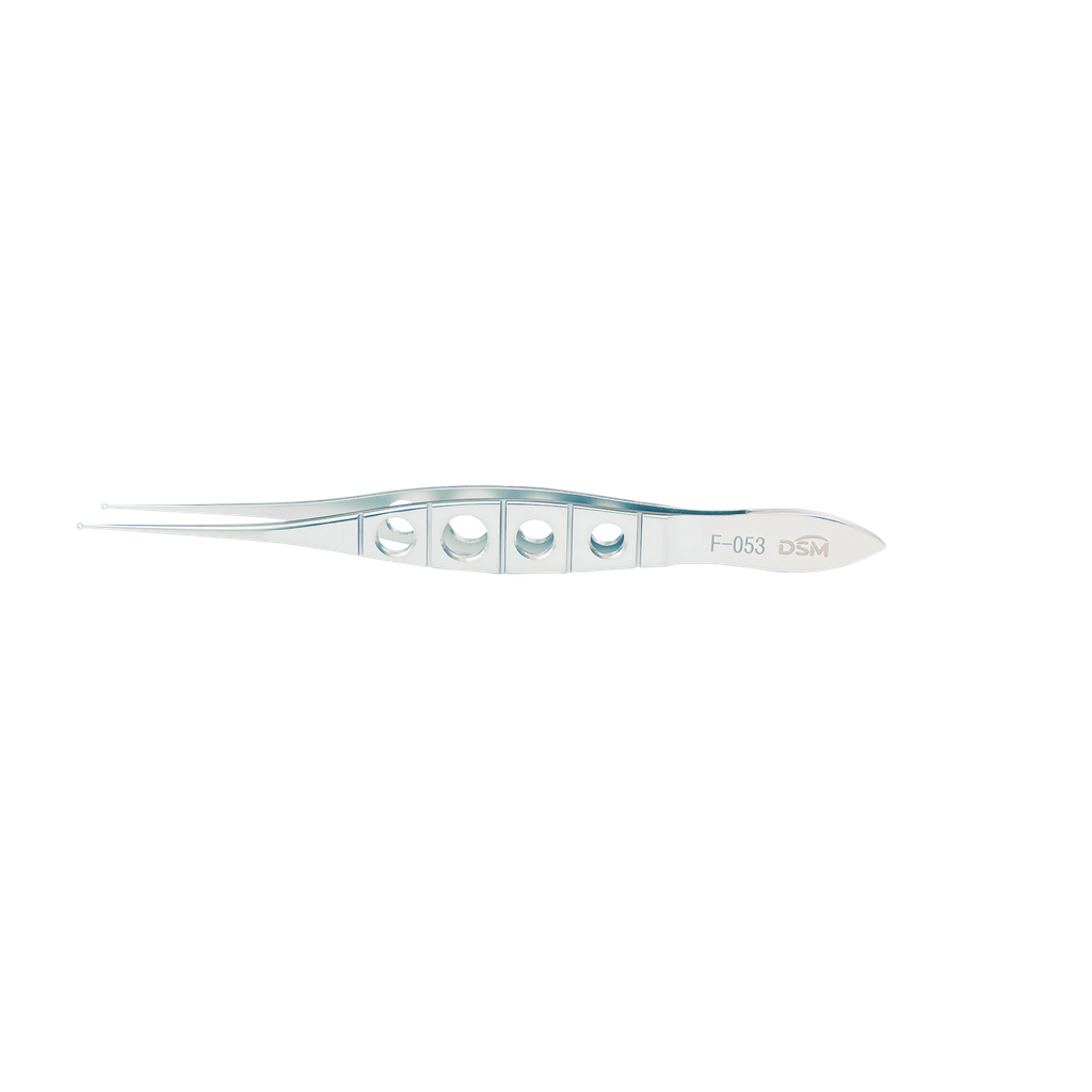 F-053 Pinza para Conjuntiva Punta de anillo de 1 mm 109 mm, recto