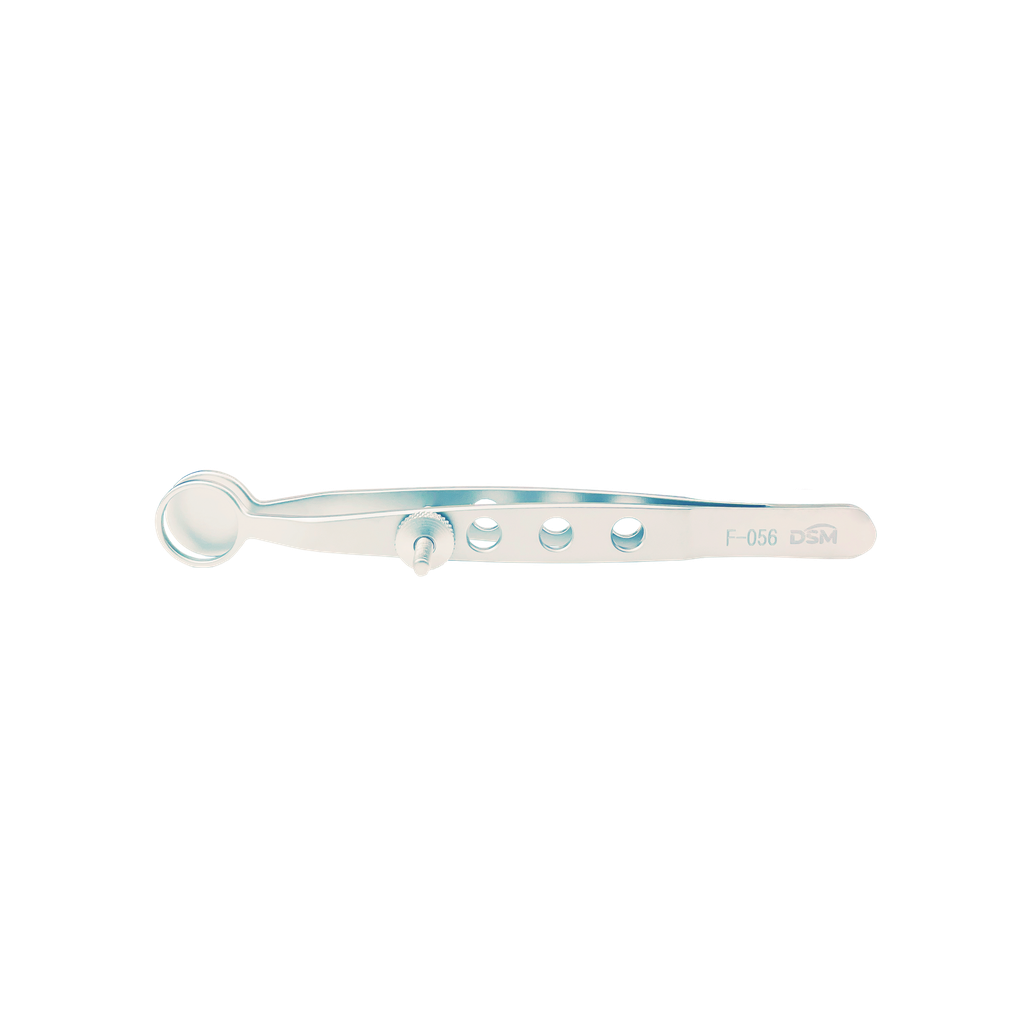 F-056 Chalazion Forceps 100mm, round 13mm