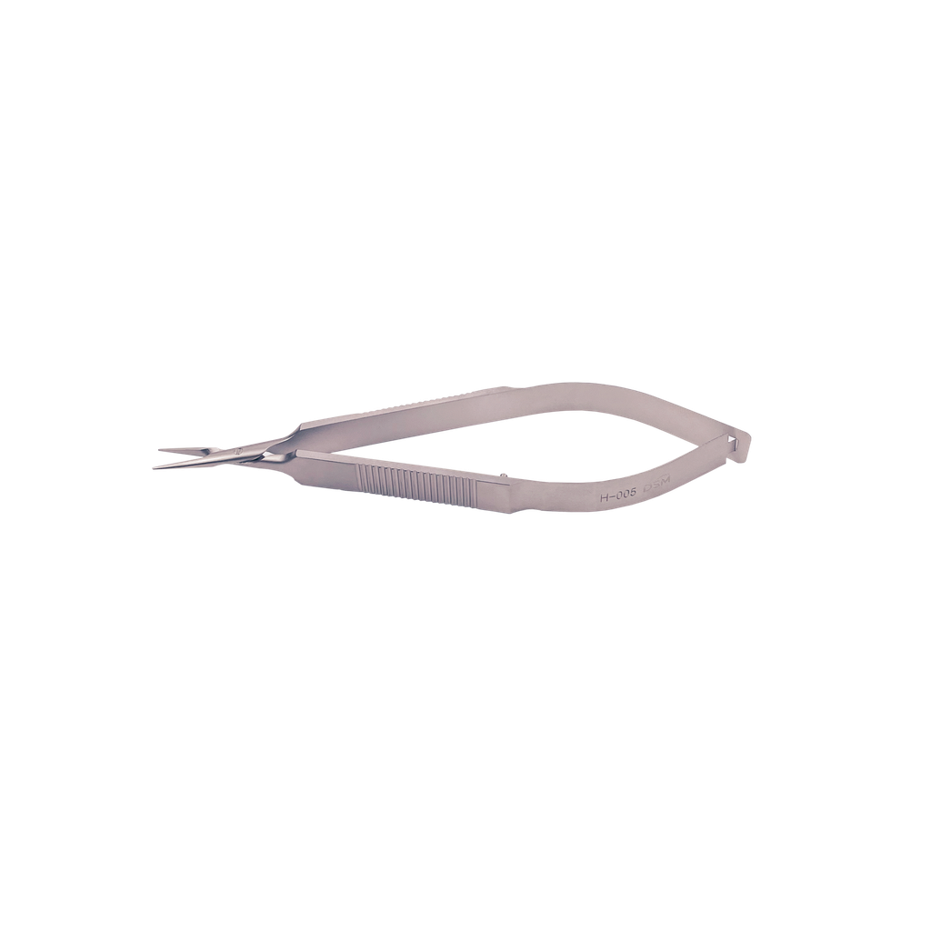H-005 Porta Agujas Mango plano sin seguro 115mm, 9mm, mandíbulas rectas