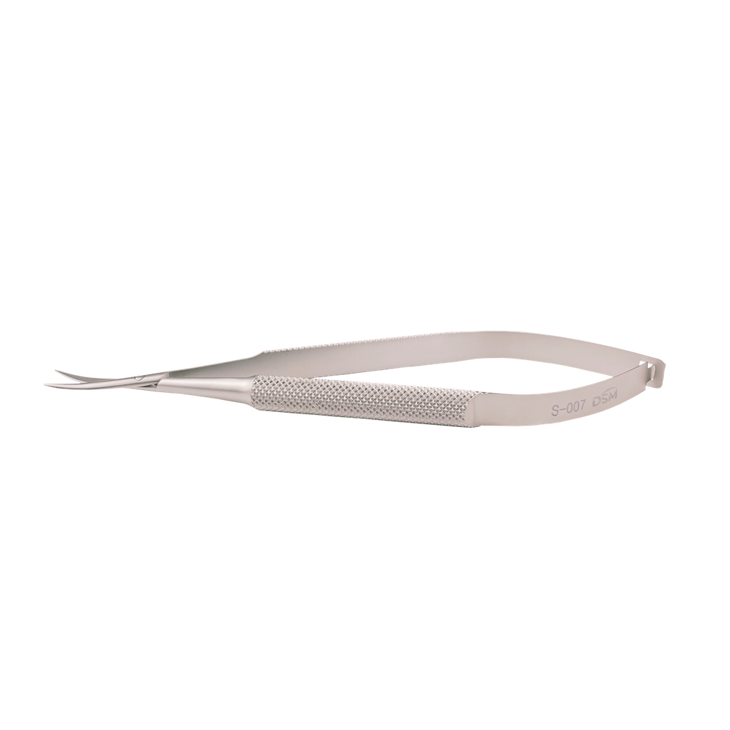 S-007 Tijera Castroviejo Curva, Punta roma,115mm, 16m﻿m 
