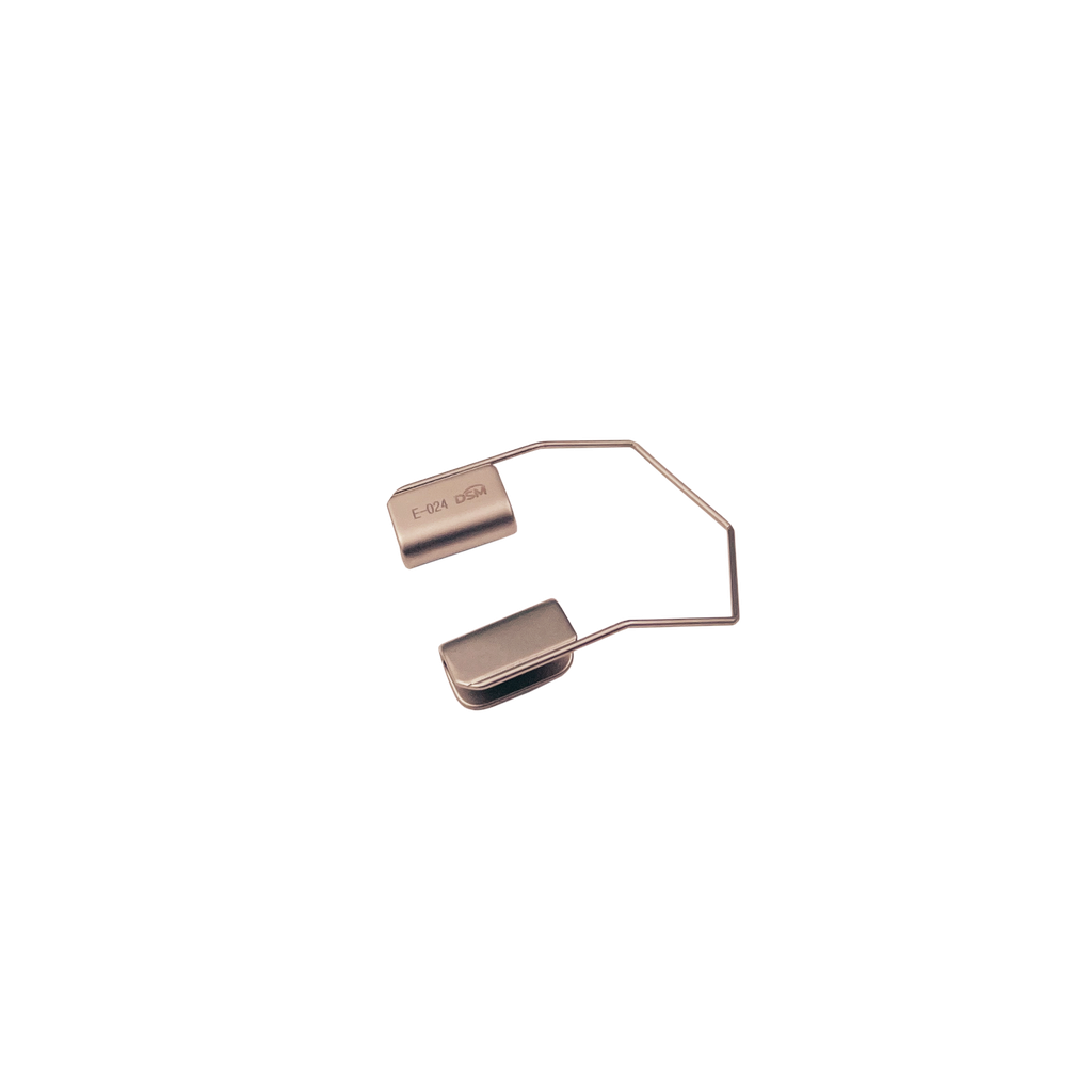 E-024 Barraquer Solid Speculum 14mm blades，overall length 42mm