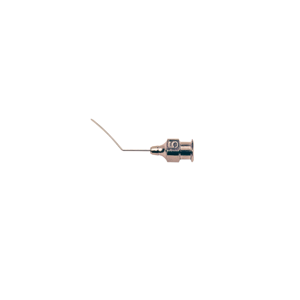 C-011 LASIK Cannula Angled shaft 12mm from tip to bend, 25g