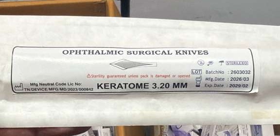 CUCHILLETE DE 3.2MM (CJY-01-3.2) CAJA DE 5