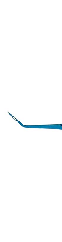 TF-306 Akahoshi Prechopper Forceps 120 mm, Ejes en ángulo de 12 mm, mango plano