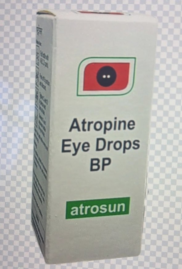 Atropine eye drop 1% w/v 5ml ATROSUN.