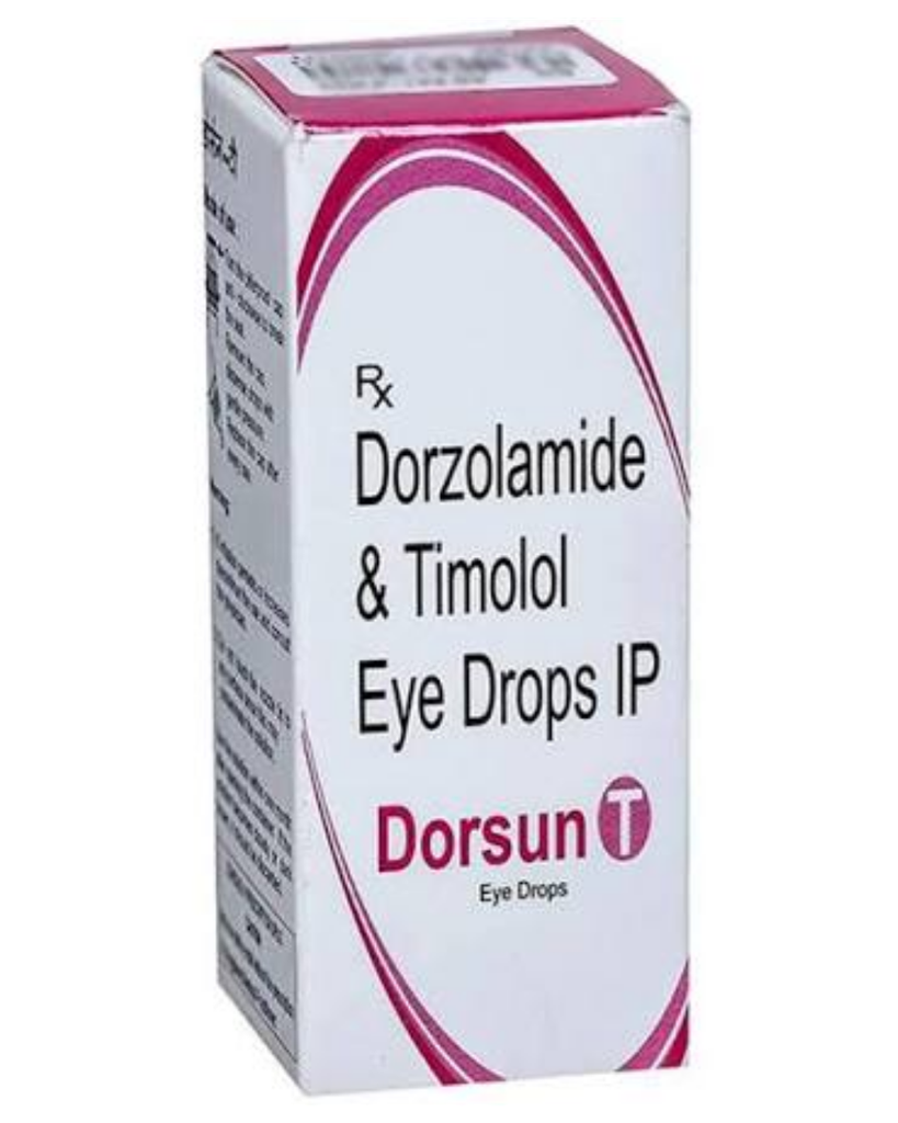 Dorzolamide with timolol 2%-0.5% w/v 5ml DORSUN T.