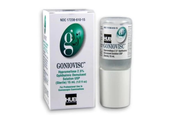 Hipromelosa en gel al 2.5% de 15ml. GONIOVISC. 