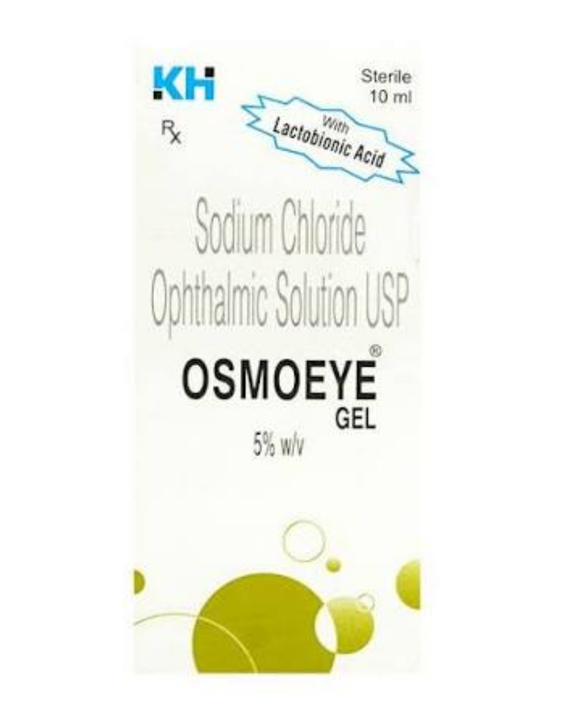 Sodium Chloride Gel 5% w/v (OSMOEYE) 10ml.