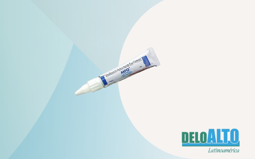 MFO Clorhidrato de moxifloxacino  en ungüento 0.5% 5 gm (GREVIS PHARMA)