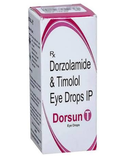Dorzolamide with timolol 2%-0.5% w/v 5ml DORSUN T.