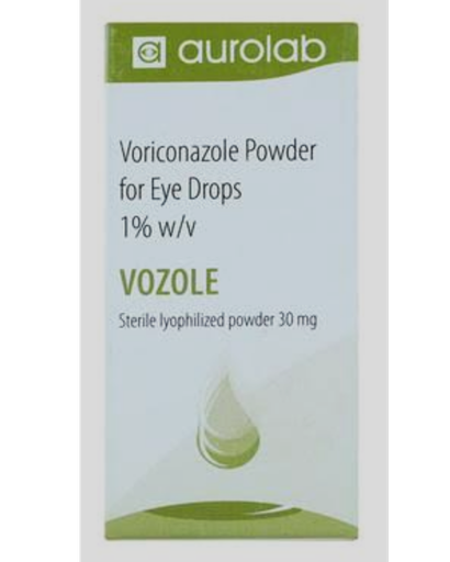 VORICONAZOL POLVO PARA GOTAS OFTALMICAS 1% W/V 30MG / 3ML (VOZOLE)  AUROLAB