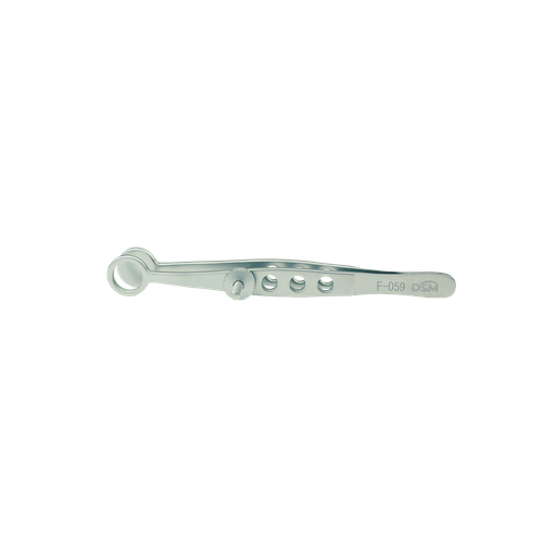 [F-059 ] F-059 Pinzas para Chalazión Redonda, 90 mm 11 mm