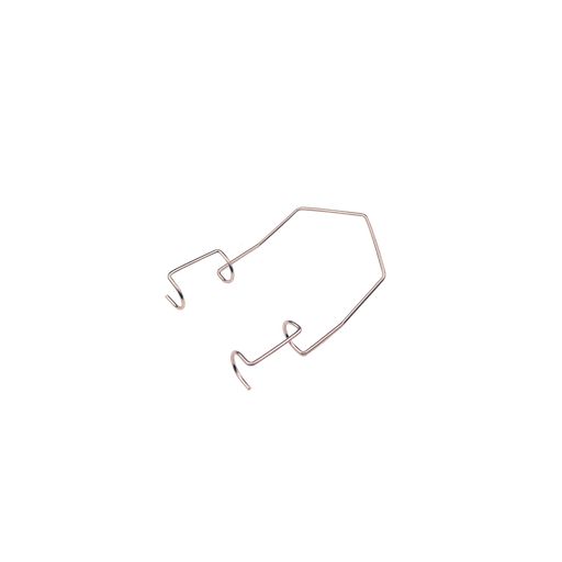 [E-008 ] E-008 Blefarostato de Alambre Valvas de 15 mm, longitud total 48 mm