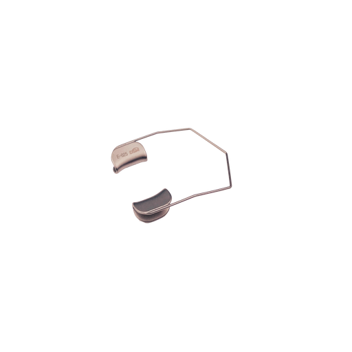 [E-025 ] E-025 Blefarostato Sólido Barraquer Valvas de 13.5 mm, longitud total 45 mm