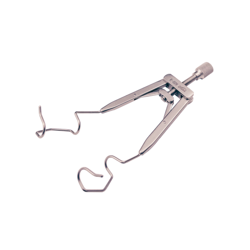 [E-029 ] E-029 Blefarostato Ajustable Valvas de 15 mm, longitud total 80 mm