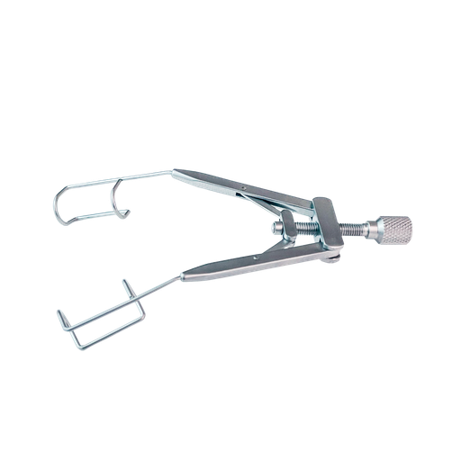 [E-034 ] E-034 Blefarostato Ajustable Valvas de 15 mm, longitud total 80 mm