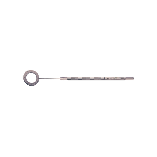 [M-004 ] M-004 Anillo de Méndez  Calibrado cada 10° de 0° a 180°, diámetro externo 19,5 mm, diámetro interno 12,5 mm