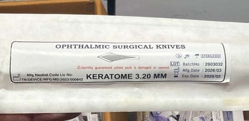 [Cuchillete] CUCHILLETE DE 3.2MM (CJY-01-3.2) CAJA DE 5