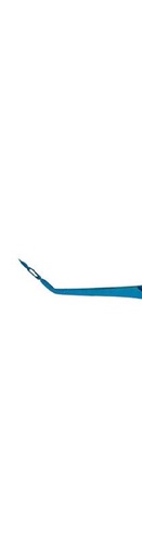 [TF-306 ] TF-306 Akahoshi Prechopper Forceps 120 mm, Ejes en ángulo de 12 mm, mango plano