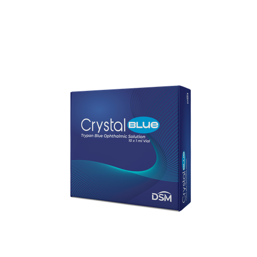  Crystal BLUE Solución intraocular de azul tripan caja de 10 * 1ml vial