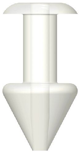 Tapón lagrimal ComfortTip no soluble , estéril ,Pequeño, perforado, Pre-cargado, (1 paquete de 2/2 por caja) 2005